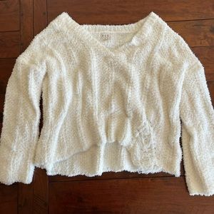 POL oversized fuzzy sweater